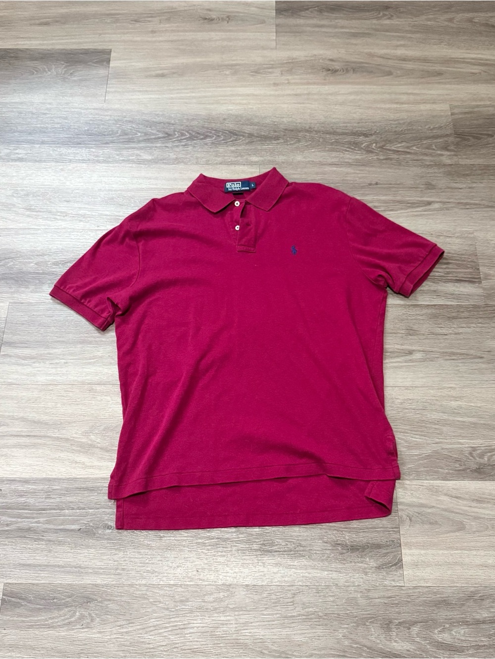 Ralph Lauren Men's Polo in Raspberry
